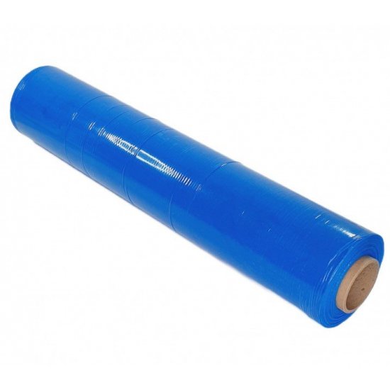 STRETCH FILM ΜΠΛΕ 50cm 23mic (1.6kg) ΚΑΘΑΡΟ 1,3kgr STRETCH FILM ΜΠΛΕ 50cm 23mic (1.6kg) ΚΑΘΑΡΟ 1,3kgr
