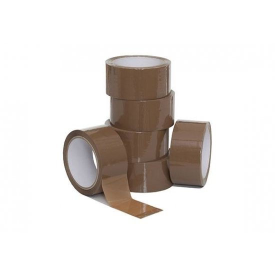 ΤΑΙΝΙΑ PVC ΚΑΦΕ  ΑΘΟΡΥΒΗ 48mmX60m