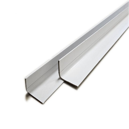 ΧΑΡΤΙΝΕΣ ΓΩΝΙΕΣ ΠΑΛΕΤΩΝ ΛΕΥΚΕΣ 4,5x4,5x1,80